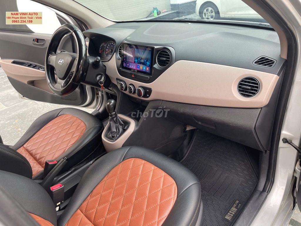Hyundai i10 2017 - bác nào cần xe đẹp l.hệ ngay. Mua bán Ô tô tại Thành phố Hà Tĩnh Hà Tĩnh được đăng bởi Chuyen xe dep hình 4