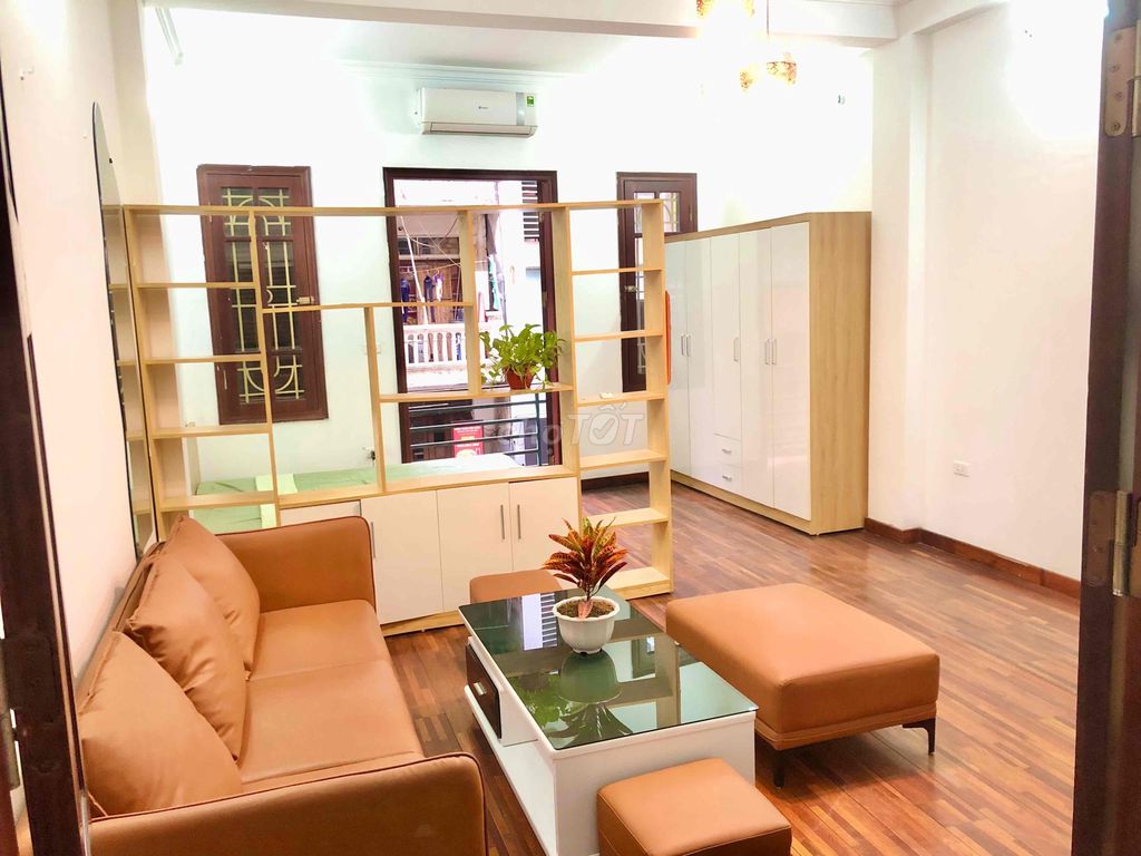 Studio Đẹp, Ban Công, Full Đồ tại 15 Ngũ Xã