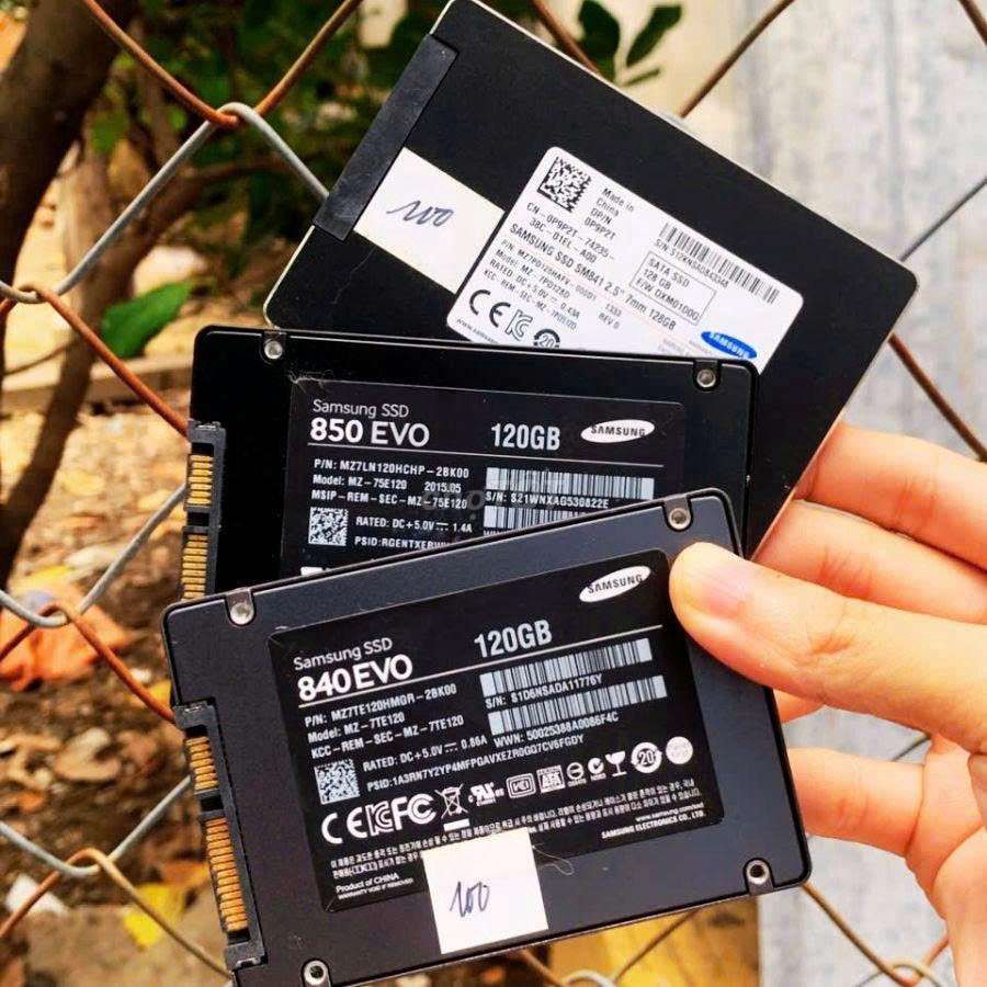 SSD Samsung 840 EVO/850 EVO 120GB. Mua bán Linh kiện (RAM, Card...) tại Quận Tân Bình Tp Hồ Chí Minh được đăng bởi Stone hình 1