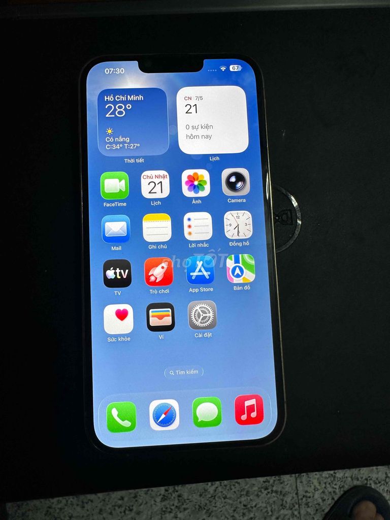 Apple iPhone 13 Pro Max 128GB Vàng đẹp. Mua bán Điện thoại tại Huyện Thới Lai Cần Thơ được đăng bởi Đức Vina hình 1