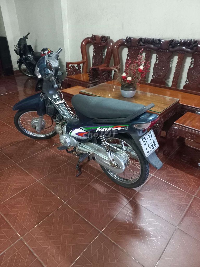 Honda Wave Alpha 2004 Xanh đen. Mua bán Xe máy tại Thành phố Thủ Dầu Một Bình Dương được đăng bởi Nam Huynh hình 5