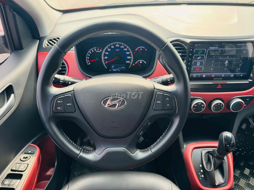 Hyundai Grand i10 2021 1.2 GLS AT Đỏ. Mua bán Ô tô tại Huyện Sóc Sơn Hà Nội được đăng bởi AUTO VĨNH CƯỜNG hình 8