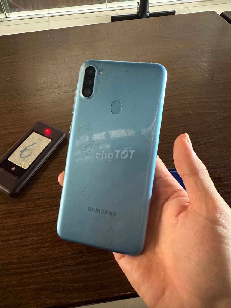 Samsung Galaxy A11 Xanh cũ. Mua bán Điện thoại tại Quận 1 Tp Hồ Chí Minh được đăng bởi Hội Đồ Điện Tử hình 1