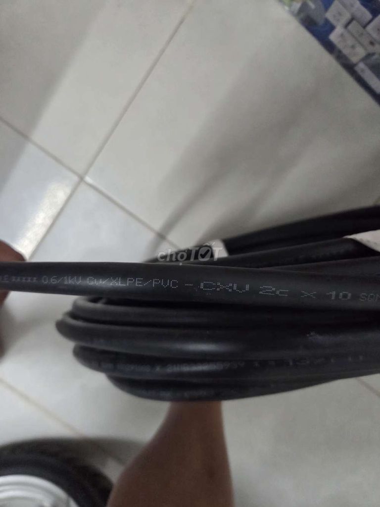 Dây cáp điện CHJ 2C x 10 SQMM. Mua bán Đồ chuyên dụng, Giống nuôi trồng tại Thành phố Nha Trang Khánh Hòa được đăng bởi Đinh hoàng hải hình 1