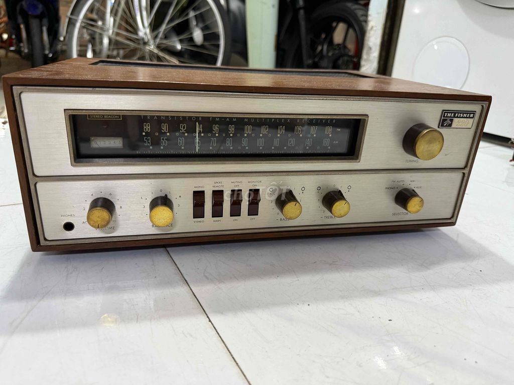 Amply Fisher 220T Nâu Bạc. Mua bán Tivi, Âm thanh tại Quận 7 Tp Hồ Chí Minh được đăng bởi nguyên mua bán amply loa đường số6 phường tân kiểng Q7 hình 1