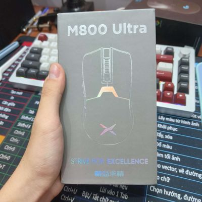 Chuột Delux M800 Ultra box zin