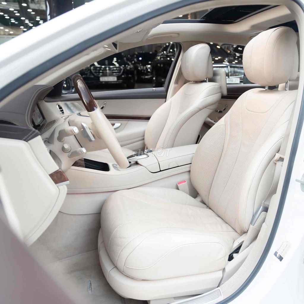 Mercedes S400L Model 2018 - Trắng Kem. Mua bán Ô tô tại Quận 7 Tp Hồ Chí Minh được đăng bởi Thật Nguyễn LongAnh Auto hình 7