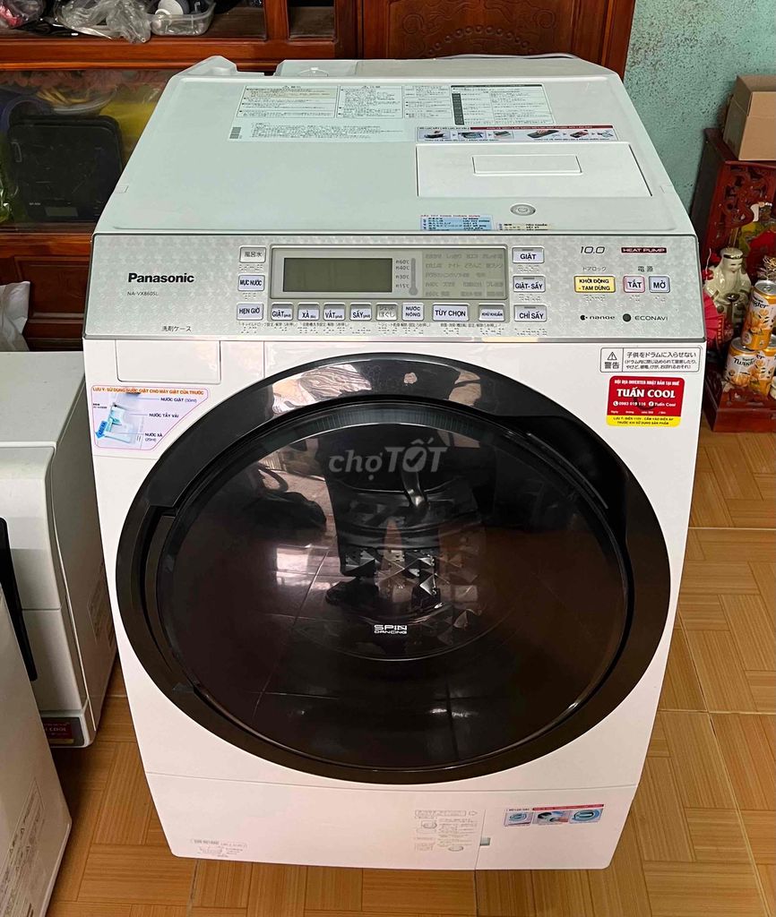 máy giặt sấy khô 10kg