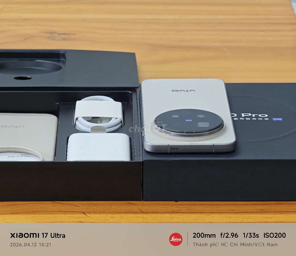 Vivo X300 Pro nâu 16GB/512GB fullbox cận 99% có gl. Mua bán Điện thoại tại Quận 7 Tp Hồ Chí Minh được đăng bởi TMH hình 1
