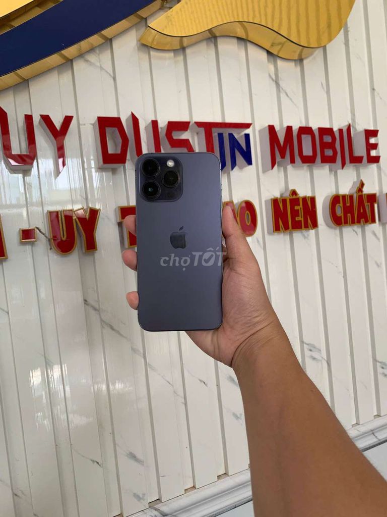 14 Pro Max 256GB quốc tế 100% thay màn,có bán góp. Mua bán Điện thoại tại Thành phố Cà Mau Cà Mau được đăng bởi Duy Dustin Mobile hình 1