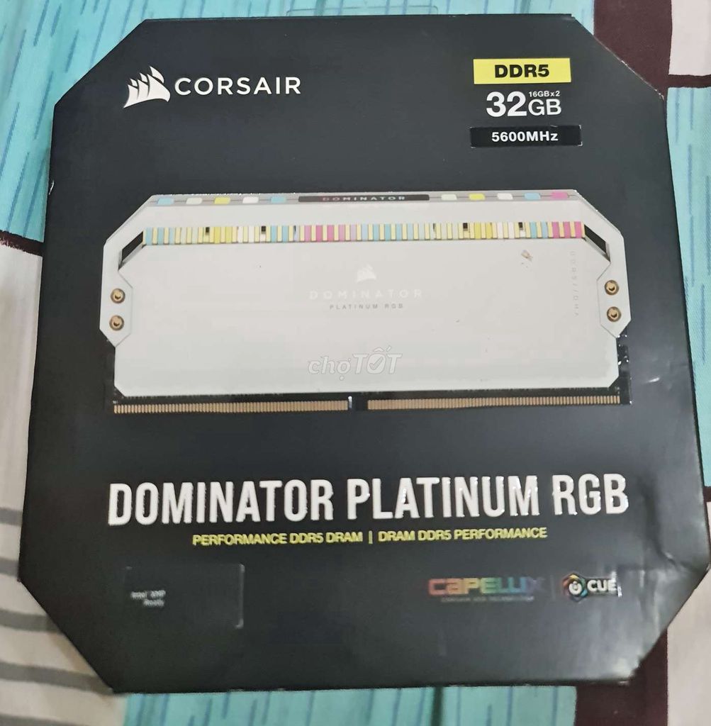 Ram Corsair D5 32GB new 100% full box nguyên seal