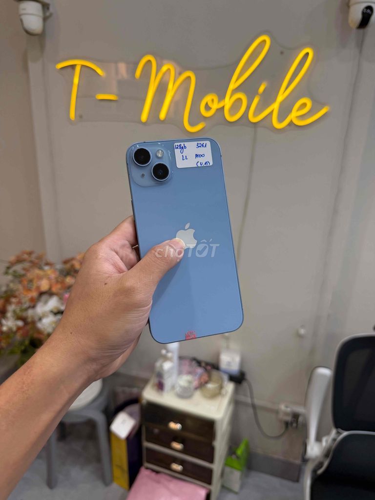 14 Plus 128Gb Quốc Tế zin full xanh pin 100%. Mua bán Điện thoại tại Quận Thanh Xuân Hà Nội được đăng bởi Ngô Tráng T Mobile hình 1