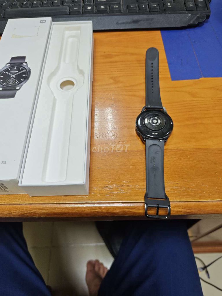 Xiaomi Watch S3 Đen. Mua bán Thiết bị đeo thông minh tại Quận Hà Đông Hà Nội được đăng bởi Đồ Gỗ Tú Én hình 1