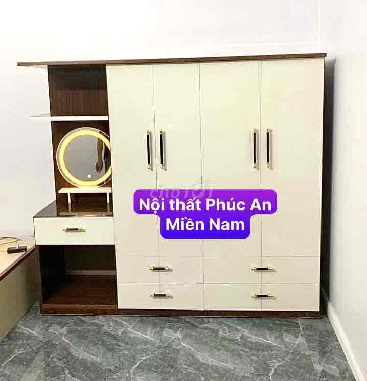 Tủ bàn phấn_ kt 180*200*47cm phủ bì_ miễn ship