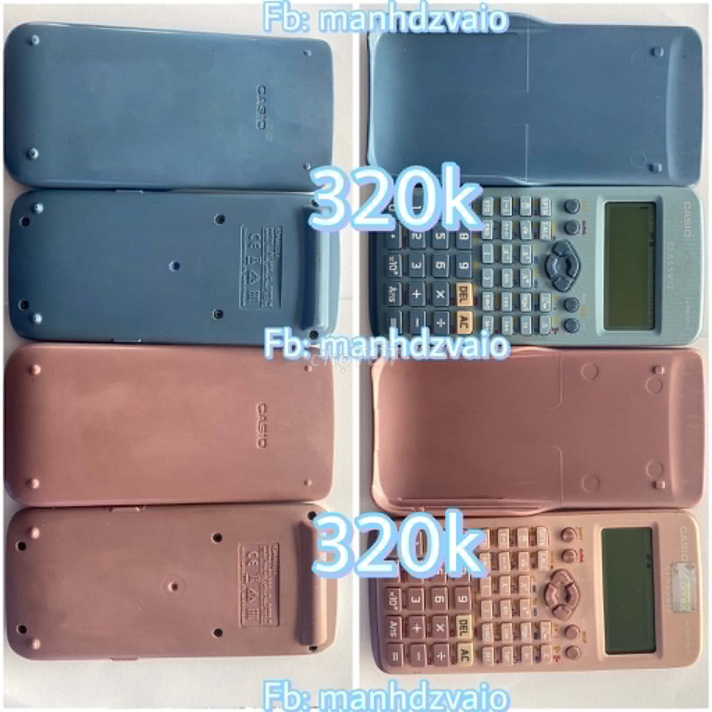 Máy tính khoa học Casio fx580 Xám, Hồng. Mua bán Đồ dùng văn phòng tại Quận Tân Phú Tp Hồ Chí Minh được đăng bởi Mạnh hình 1
