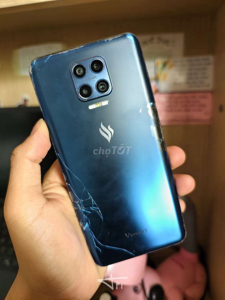 Vsmart Aris 8GB/128GB Xanh Đã sử dụng. Mua bán Điện thoại tại Huyện Tam Bình Vĩnh Long được đăng bởi phan minh trí hình 1