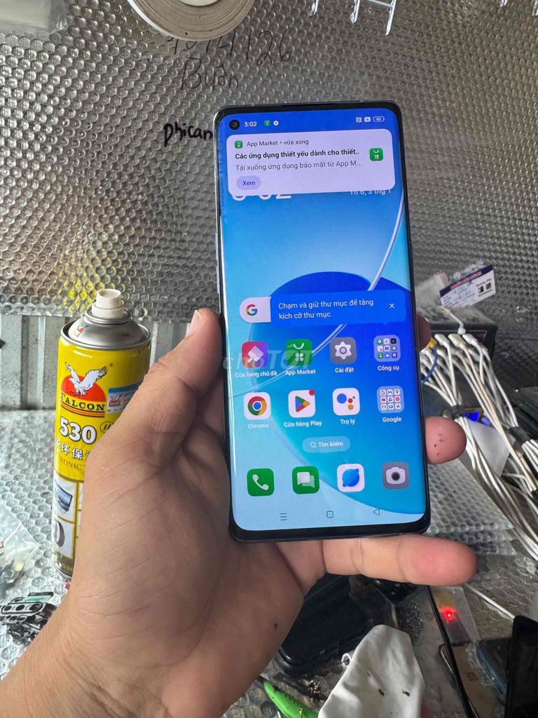 Oppo Reno 6 Pro Xám. Mua bán Điện thoại tại Huyện Thới Bình Cà Mau được đăng bởi hoang phi hình 1