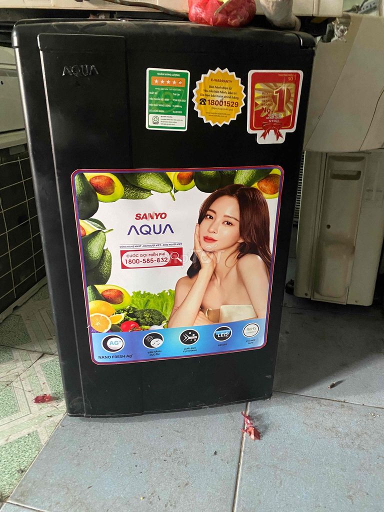 Tủ lạnh Aqua 90L Đen. Mua bán Tủ lạnh tại Thành phố Thủ Dầu Một Bình Dương được đăng bởi hồ hiếu nghĩa hình 1
