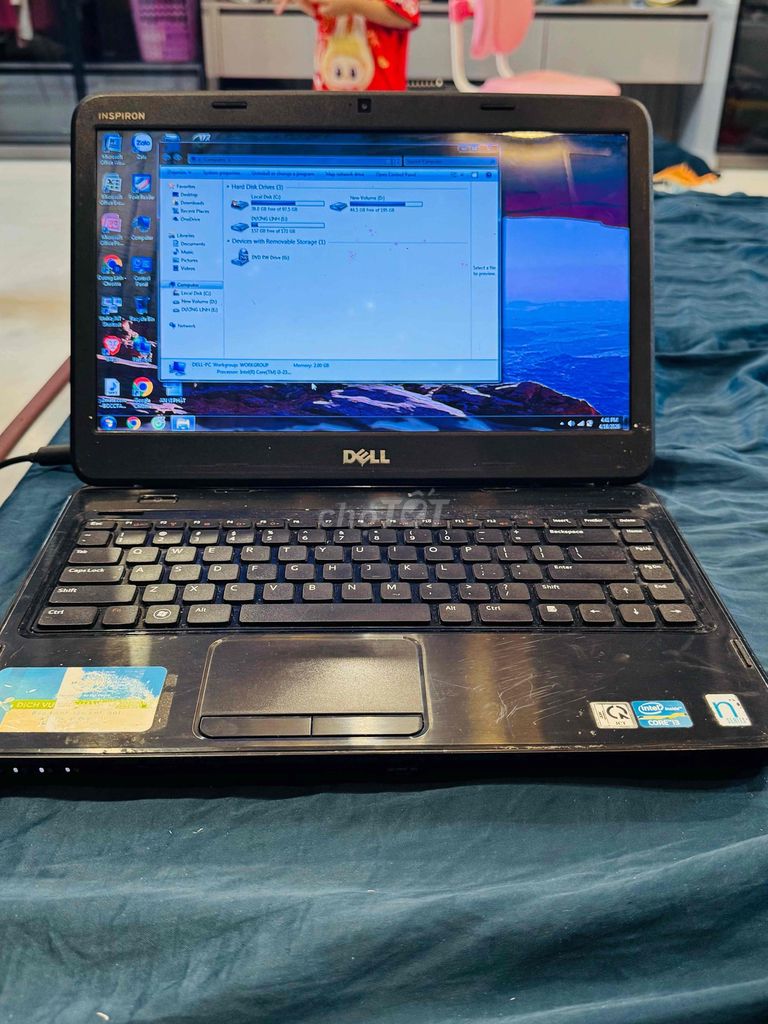 Dell Inspiron i3 2GB Đen. Mua bán Laptop tại Huyện Châu Thành Sóc Trăng được đăng bởi Dương Linh hình 1