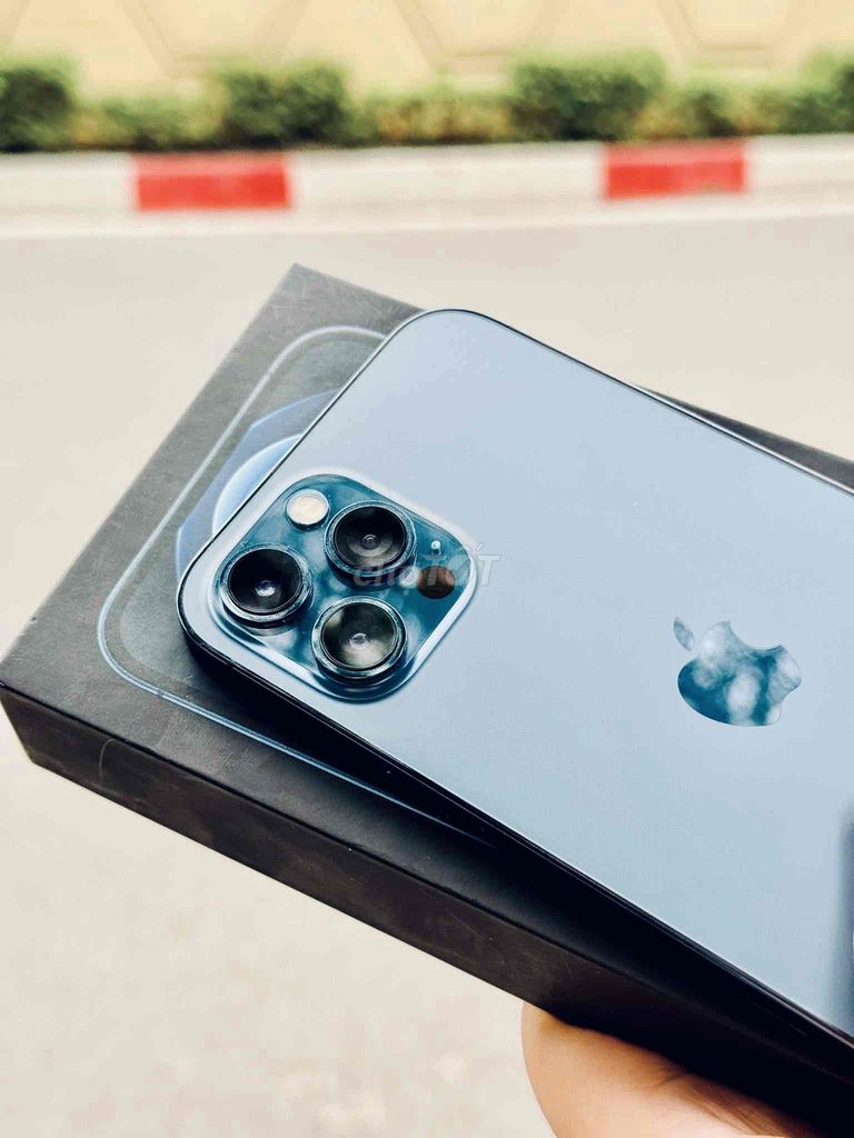 iPhone 12 Pro Max 256GB Blue FULLBOX BH APPLE 2023. Mua bán Điện thoại tại Quận 10 Tp Hồ Chí Minh được đăng bởi iStockHCM hình 1