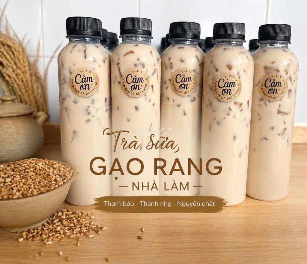 trà sữa gạo rang nhà làm. Mua bán Đồ ăn, thực phẩm và các loại khác tại Huyện Chợ Gạo Tiền Giang được đăng bởi Nguyễn Tuyến hình 1