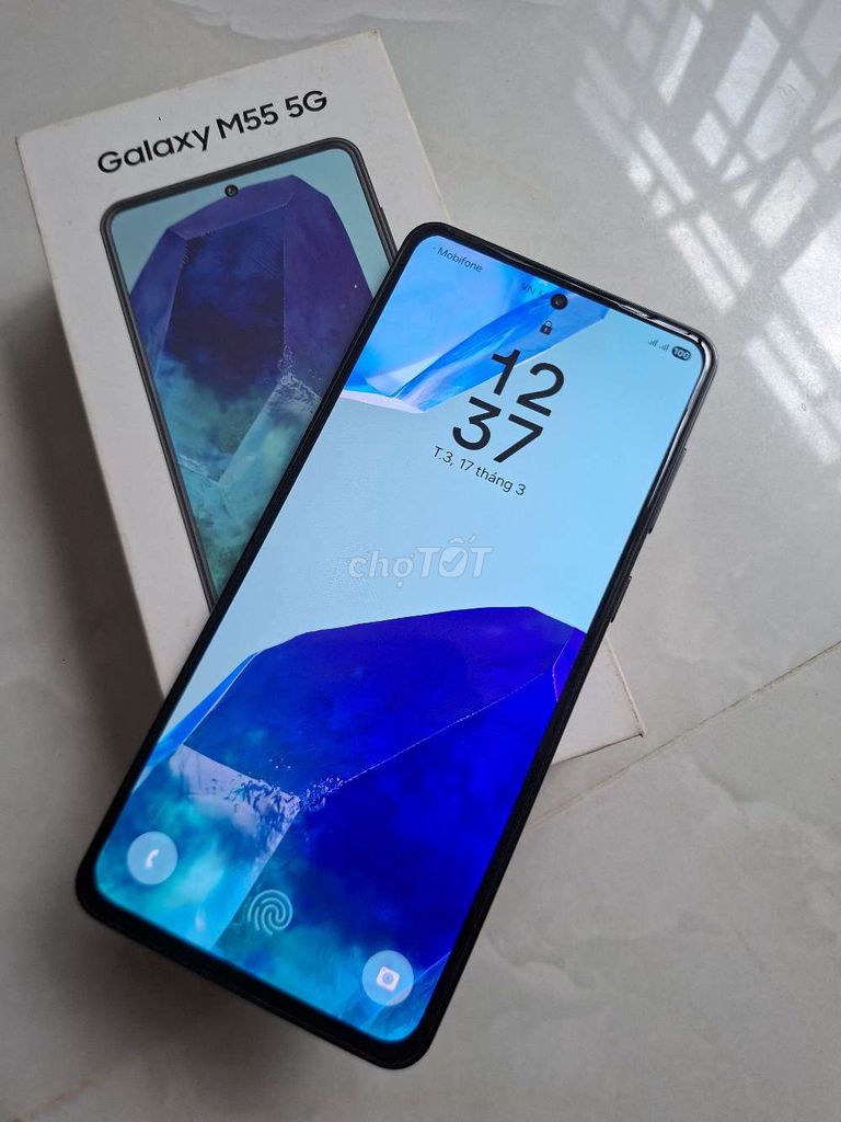 Samsung Galaxy M55 5G 8/256g. Mua bán Điện thoại tại Quận Gò Vấp Tp Hồ Chí Minh được đăng bởi Long hình 1