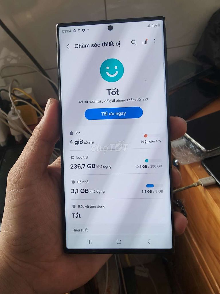 s23ultra.8/256 zin áp. mỹ 2 sim.đep 98.5% fun gl