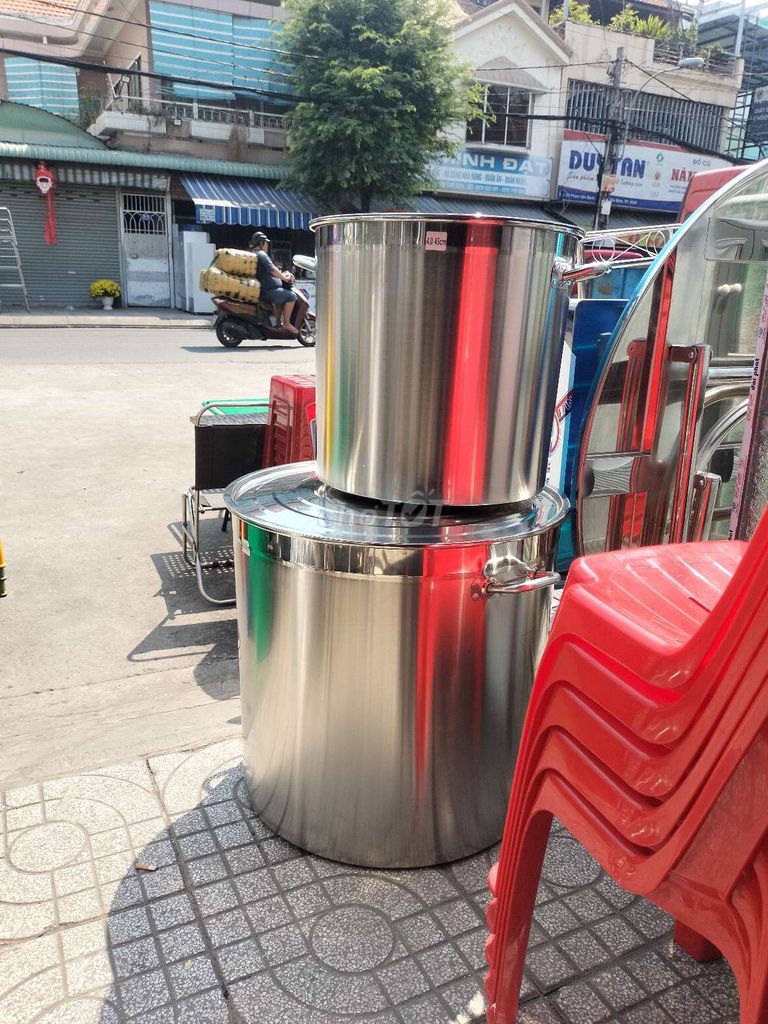 Nồi Inox 140L Bạc. Mua bán Dụng cụ nhà bếp tại Quận Tân Bình Tp Hồ Chí Minh được đăng bởi Đặng Văn Công hình 1