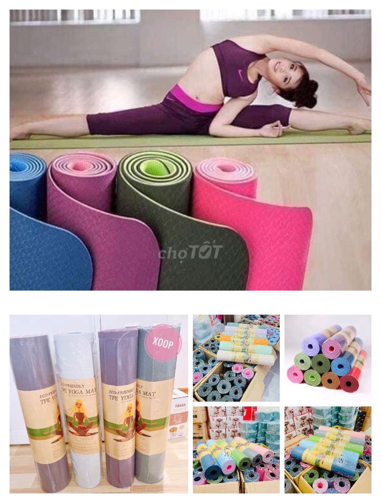 Thảm tập yoga 129k màu ngẫu nhiên