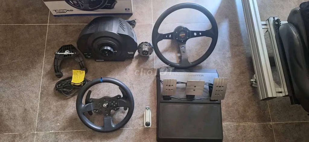 Vô lăng chơi game Thrustmaster T300RS Đen. Mua bán Thiết bị chơi game tại Quận Gò Vấp Tp Hồ Chí Minh được đăng bởi mê vô lăng đầu thai k hết hình 1