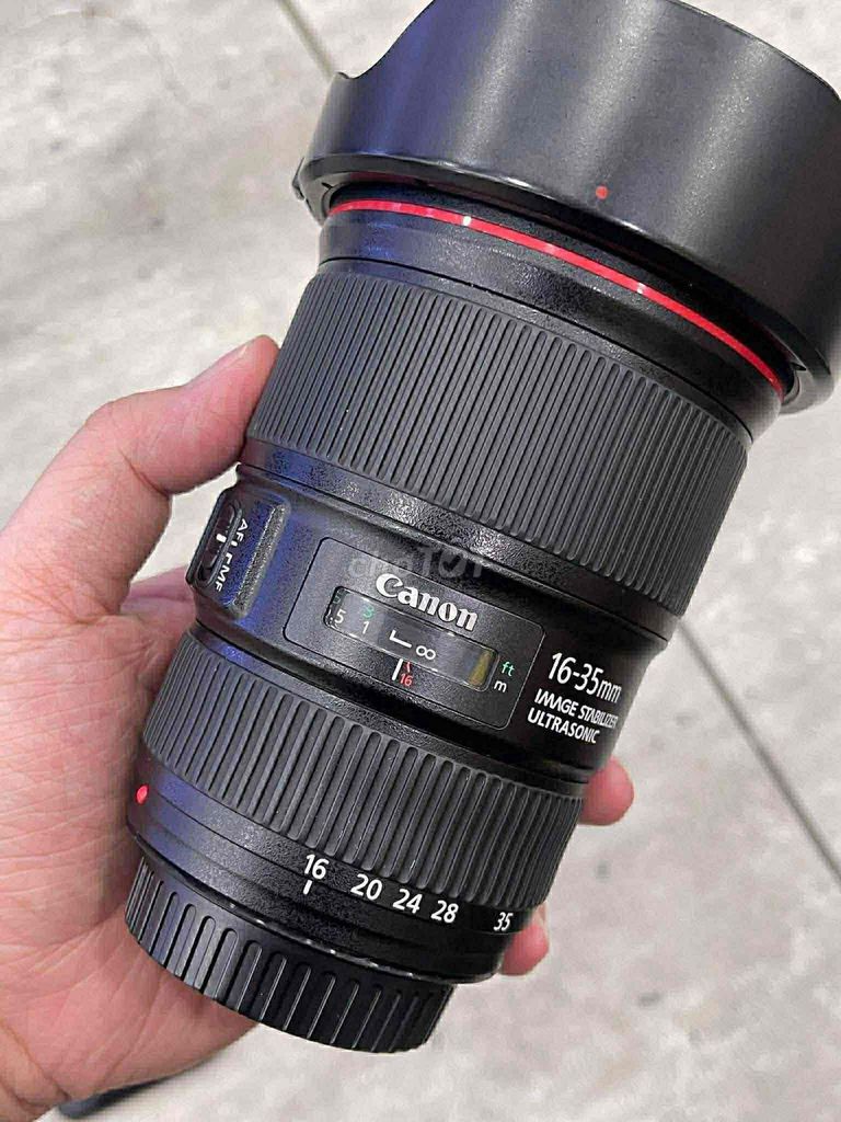 Cần bán lens canon 16-35f4is. Mua bán Máy ảnh, Máy quay tại Thị xã Điện Bàn Quảng Nam được đăng bởi Nguyen xuan lai hình 1