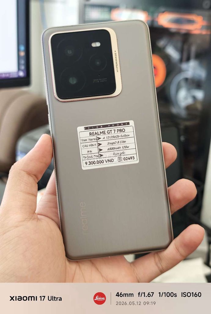 Realme GT 7 Pro 12GB/256GB Fullbox. Mua bán Điện thoại tại Quận Ninh Kiều Cần Thơ được đăng bởi Zelda Phone hình 1