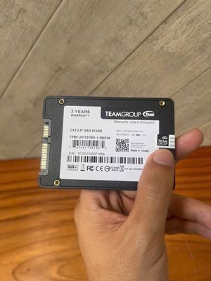 SSD 2.5'' 512GB TeamGroup Chính Hãng, BH 3 năm. Mua bán Linh kiện (RAM, Card...) tại Quận 11 Tp Hồ Chí Minh được đăng bởi Thanh Tùng