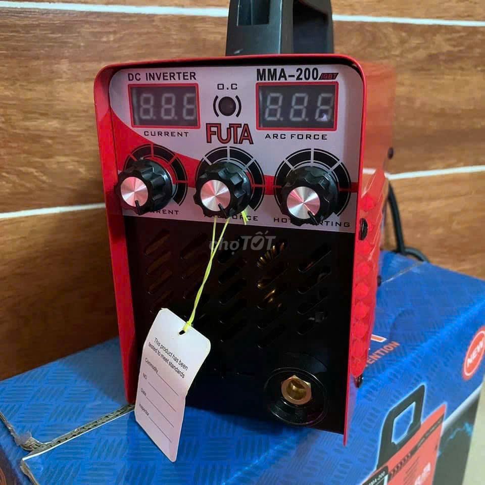 Máy hàn điện tử FUTA MMA-200 – Mới 100% – Giá Tốt!. Mua bán Đồ chuyên dụng, Giống nuôi trồng tại Huyện Thống Nhất Đồng Nai được đăng bởi Điện Thủy Khí  hình 1