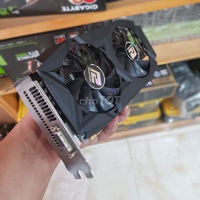 VGA PCL RX 580 8GB DR5  DUA FAN CHO AE LẮP MÁY