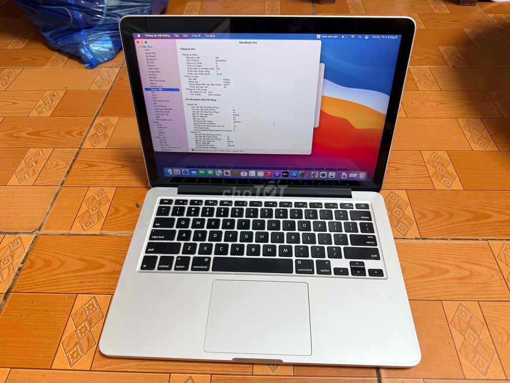 Apple Macbook Pro 13 Core i5 8GB/512GB nguyên z. Mua bán Laptop tại Quận 6 Tp Hồ Chí Minh được đăng bởi Laptop Phương Nghi hình 1