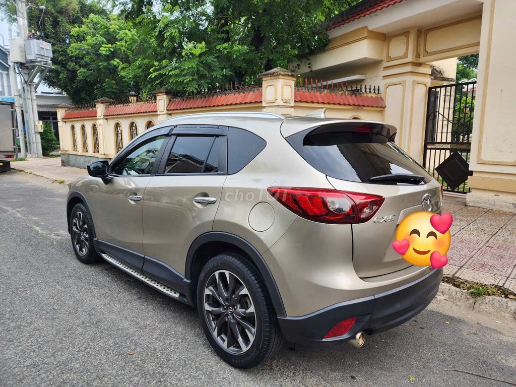 Мазда CX-5 2016 песочно-желтая