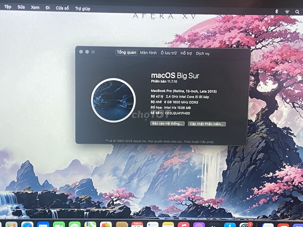 Apple Macbook Pro Retina i5 8GB/128GB. Mua bán Laptop tại Huyện Thanh Trì Hà Nội được đăng bởi Khánh Quốc hình 1