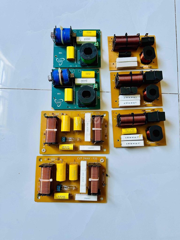 Phân tần loa Vàng, Xanh lá. Mua bán Tivi, Âm thanh tại Huyện Châu Thành Kiên Giang được đăng bởi Pham Loi hình 1