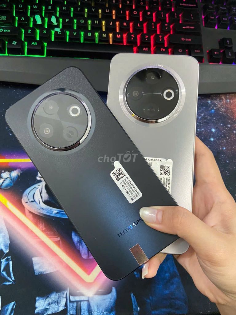 TECNO SPARK 30C 4GB/128GB Đen, Bạc. Mua bán Điện thoại tại Quận Hải Châu Đà Nẵng được đăng bởi Thousgiakho hình 1