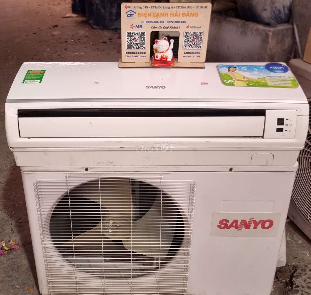 Sanyo 1hp 2.8tr bao lắp bh 3 tháng