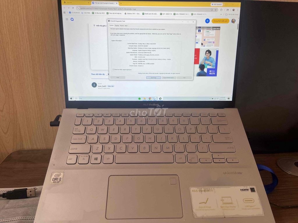 Asus vivobook 14. Mua bán Laptop tại Thành phố Thanh Hóa Thanh Hóa được đăng bởi Hiếu hình 1