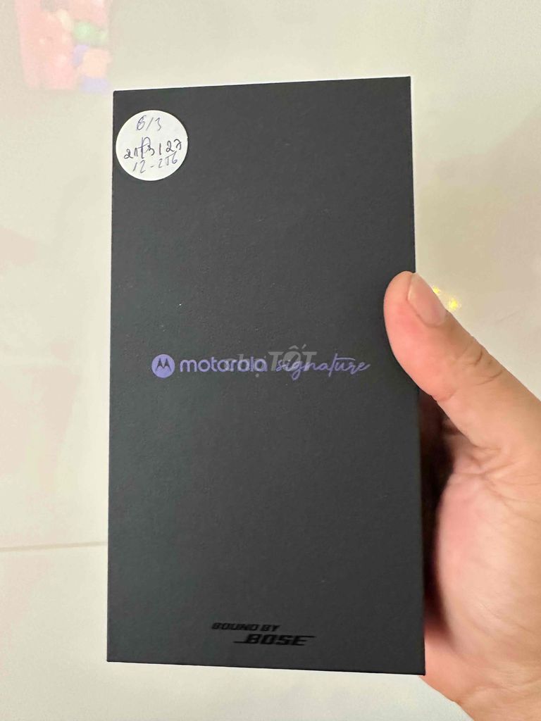 Motorola Signature 256GB fullbox TGDĐ BH 11 tháng. Mua bán Điện thoại tại Quận 10 Tp Hồ Chí Minh được đăng bởi nguyễn thanh phong hình 1