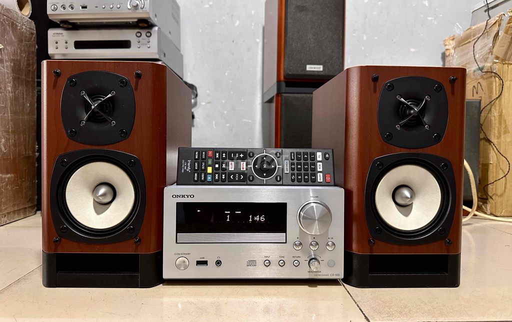 Dàn nghe nhạc vip Onkyo CR-555