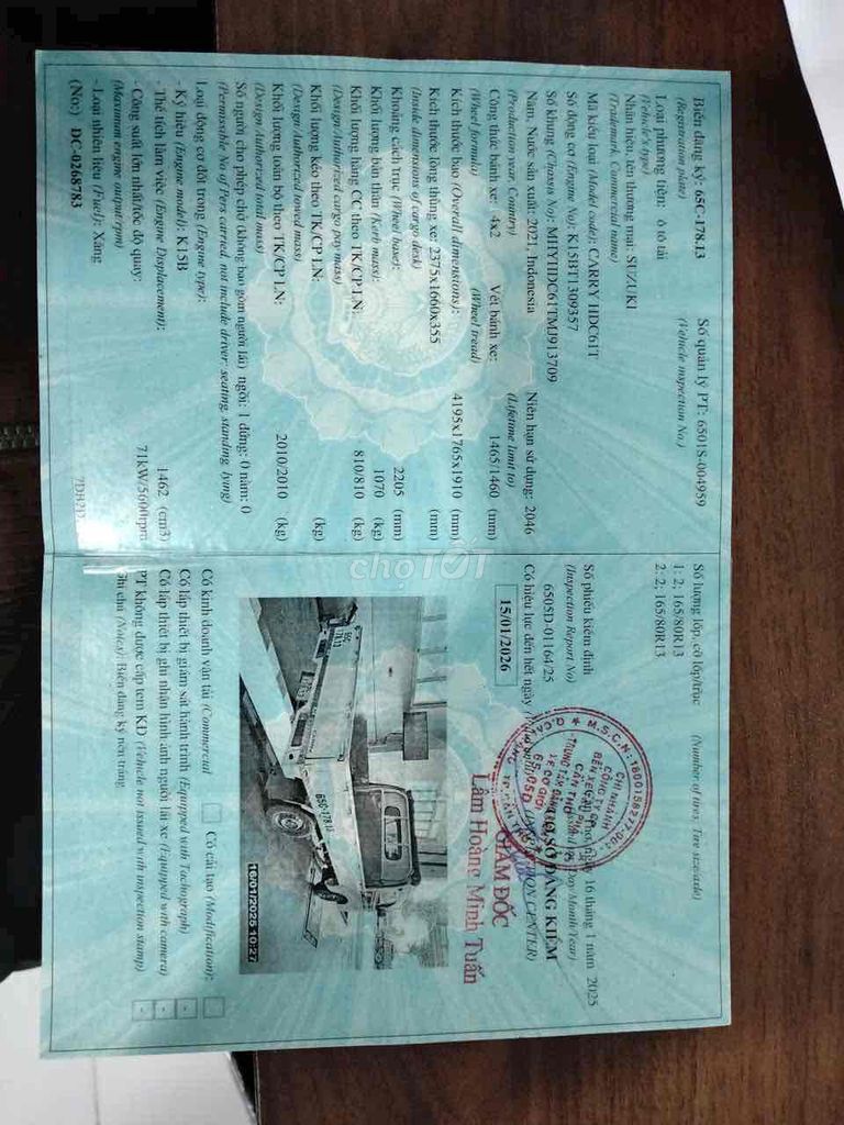 SUZUKI PRO 2021, Thùng lót inox 304 , máy lạnh. Mua bán Xe tải, xe ben tại Quận Cái Răng Cần Thơ được đăng bởi ÔTÔ TRẦN BẢO hình 7