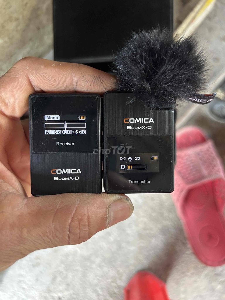 Micro thu âm Comica BoomX-D không dây Đen. Mua bán Tivi, Âm thanh tại Quận 12 Tp Hồ Chí Minh được đăng bởi BÁN VÌ ĐAM MÊ SG QUẬN12 hình 1