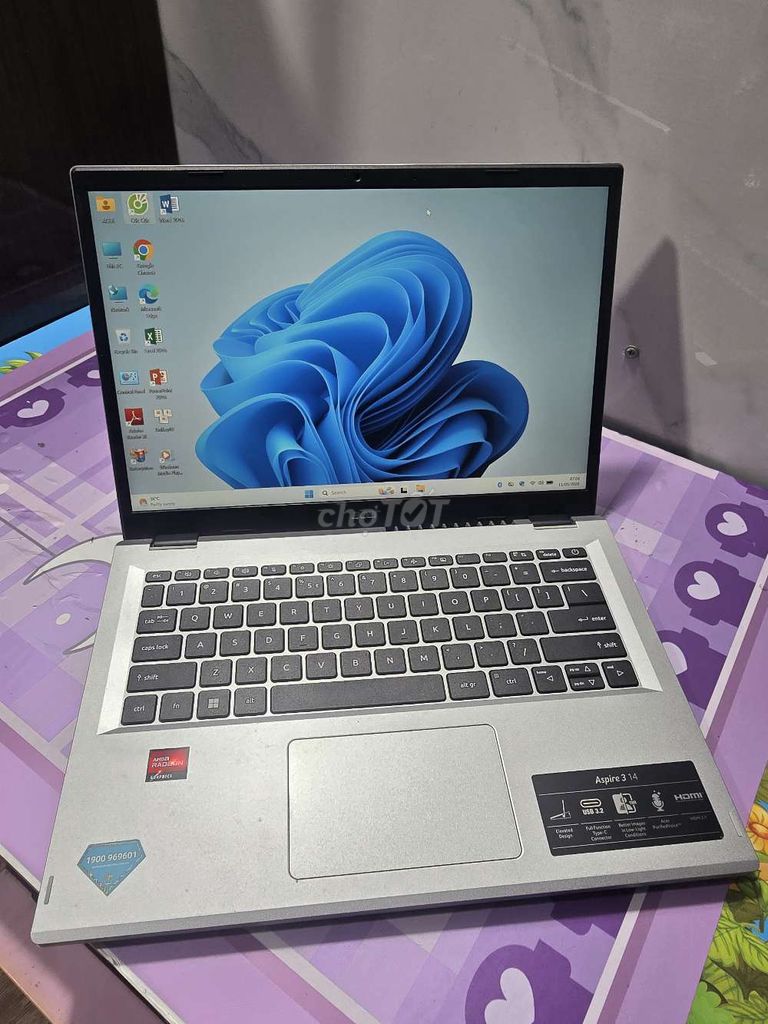 Acer A314-42P Ryzen 7 5700U/16G/512G/14" FHD+ zin . Mua bán Laptop tại Quận 12 Tp Hồ Chí Minh được đăng bởi Cầm Đồ Thanh Lý hình 1