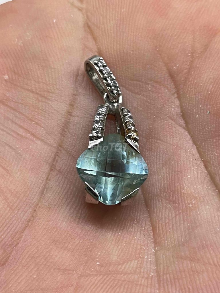 thanh lý mặt dây chuyền hàng nước ngoài đá topaz