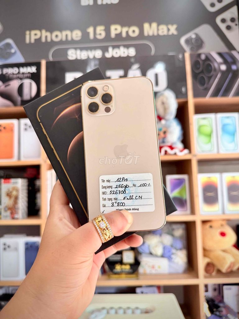 Apple iPhone 12 Pro 256GB Vàng. Mua bán Điện thoại tại Thành phố Long Xuyên An Giang được đăng bởi Bi Táo Store hình 1