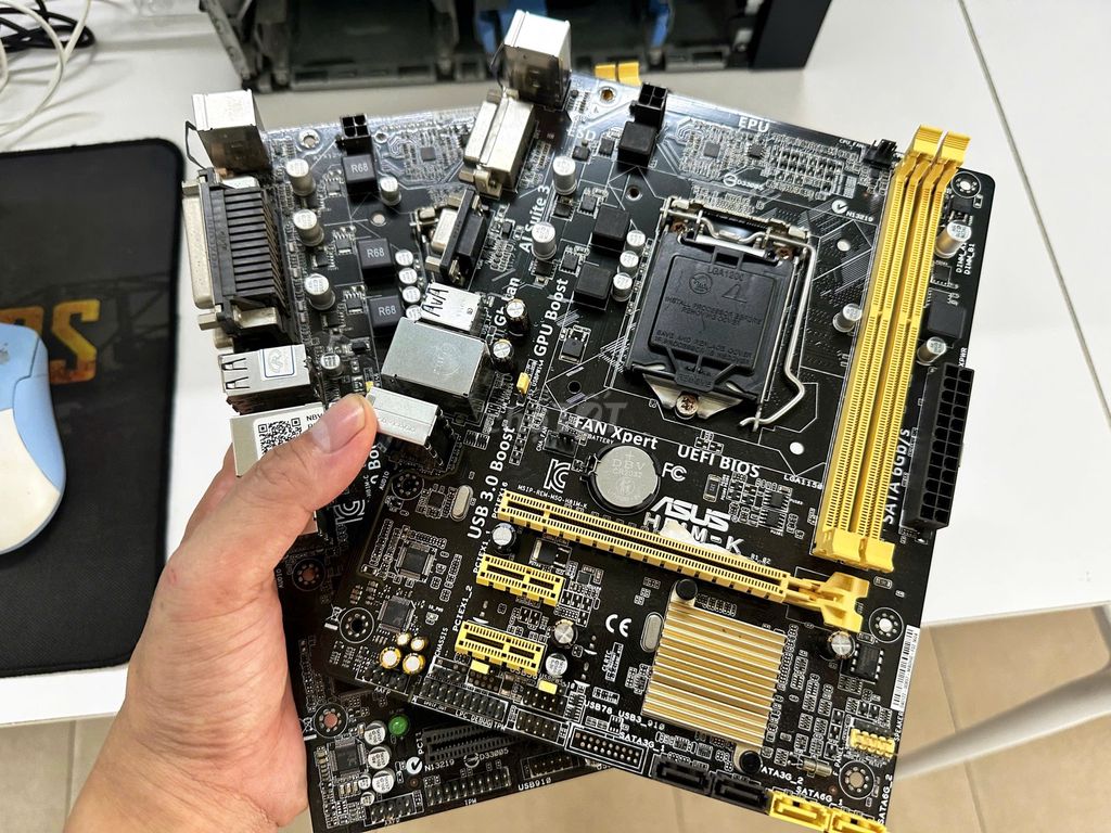Main H81 Asus lỗi hết một khe ram 170k. Mua bán Linh kiện (RAM, Card...) tại Quận Hải Châu Đà Nẵng được đăng bởi Thiên An  hình 1